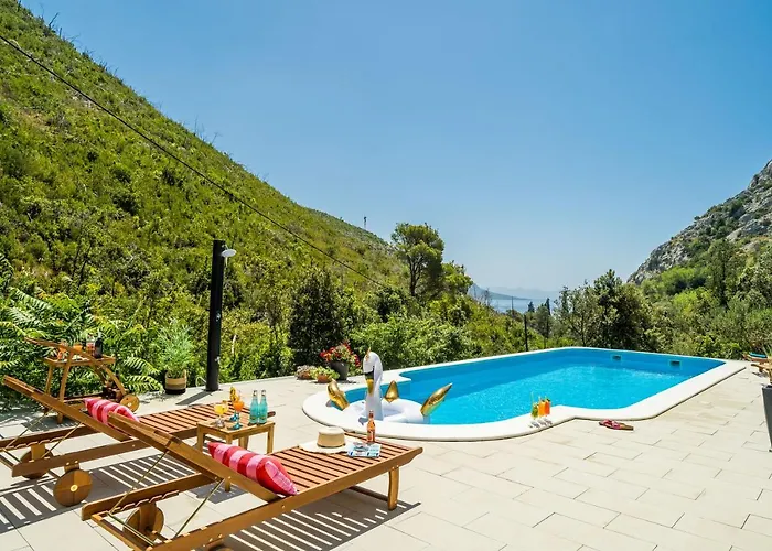 Luxury Emma With Private Pool Villa Trstenik (Dubrovnik-Neretva)